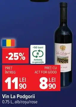 Carrefour Vin La Podgorii Ofertă
