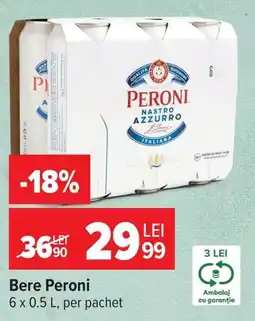 Carrefour Bere Peroni Ofertă