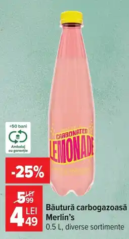 Carrefour Merlin's băutură carbogazoasă Ofertă
