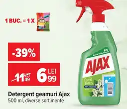 Carrefour Detergent geamuri Ajax Ofertă