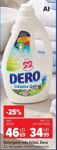 Carrefour Dero detergent rufe lichid Ofertă