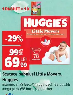 Carrefour Huggies little movers Ofertă
