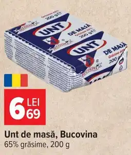Carrefour Unt de masă, Bucovina Ofertă