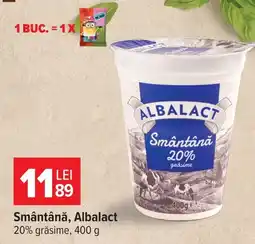 Carrefour Albalact smântână Ofertă