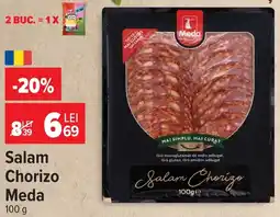 Carrefour Salam Chorizo Meda Ofertă