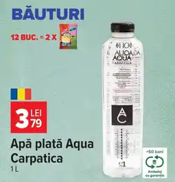 Carrefour Aqua Carpatica apă plată Ofertă