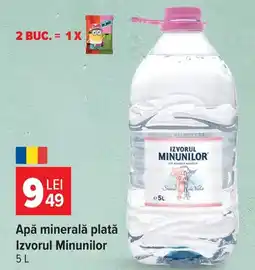 Carrefour Izvorul Minunilor apă minerală plată Ofertă