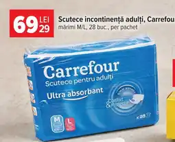 Carrefour Carrefour scutece pentru adulti Ofertă