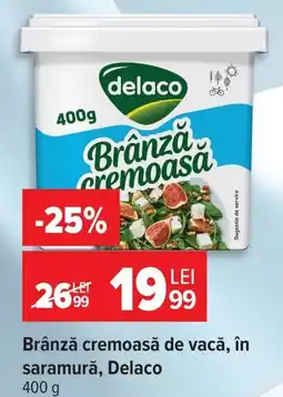 Carrefour Brânză cremoasă de vacă Ofertă