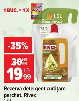 Carrefour Rivex detergent curățare parchet Ofertă