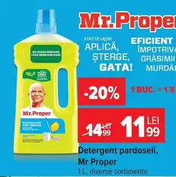 Carrefour Mr Proper detergent pardoseli Ofertă