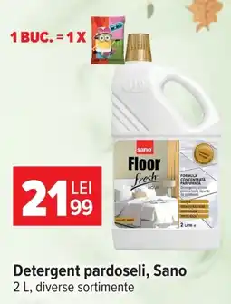 Carrefour Sano detergent pardoseli Ofertă