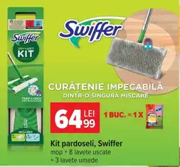 Carrefour Swiffer kit pardoseli Ofertă