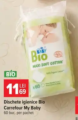 Carrefour Carrefour My Baby Dischete igienice Bio Ofertă