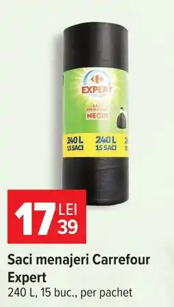 Carrefour Expert saci menajeri Ofertă