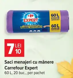 Carrefour Carrefour Expert saci menajeri Ofertă