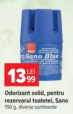 Carrefour Sano odorizant solid pentru rezervorul toaletei Ofertă