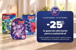 Carrefour Bref odorizante pentru toaletă Ofertă