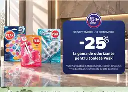 Carrefour Peak odorizante pentru toaletă Ofertă