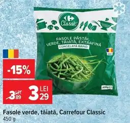 Carrefour Market Carrefour Classic fasole verde, tăiată Ofertă