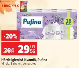 Carrefour Hartie igienica lavanda Ofertă