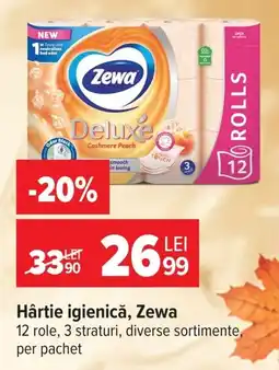 Carrefour Hârtie igienică, Zewa Ofertă