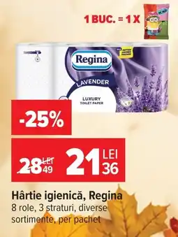 Carrefour Hartie igienica, Regina Ofertă