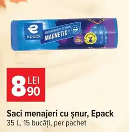 Carrefour Saci menajeri cu snur Ofertă