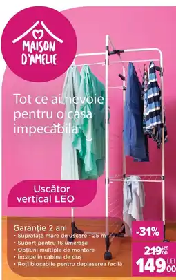 Carrefour Maison d'amelie uscător vertical leo Ofertă