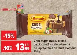 Carrefour Market Boromir chec marmorat Ofertă