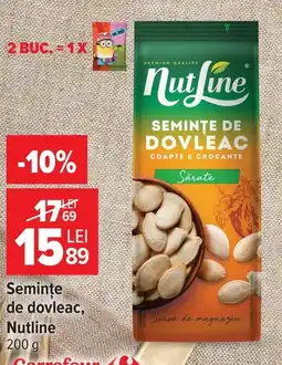 Carrefour Market Nutline semințe de dovleac Ofertă
