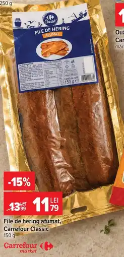 Carrefour Market Carrefour Classic file de hering afumat Ofertă