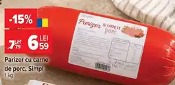 Carrefour Market Simpl Parizer cu carne de porc Ofertă