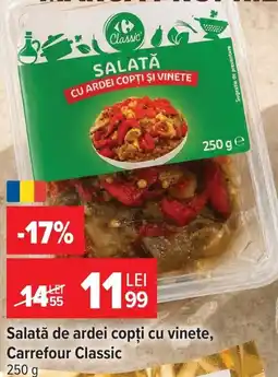 Carrefour Market Carrefour Classic Salată de ardei copți cu vinete Ofertă