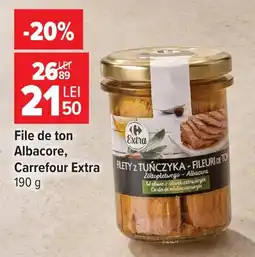 Carrefour Market Carrefour Extra File de ton Albacore Ofertă