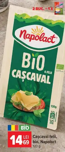 Carrefour Market Napolact cașcaval felii Ofertă
