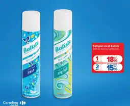 Carrefour Market Batiste sampon uscat Ofertă