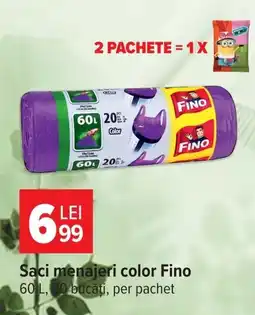 Carrefour Market Saci menajeri color Fino Ofertă