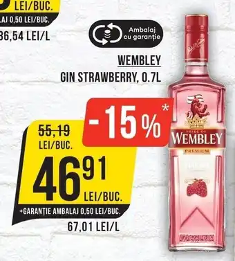 Wembley gin strawberry