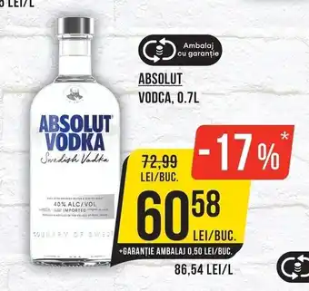 Absolut vodka