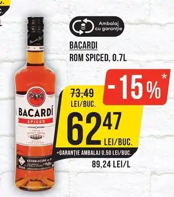 Bacardi rom spiced