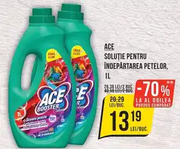 Mega Image Ace soluție pentru îndepărtarea petelor Ofertă