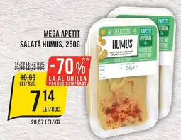 Mega Image Mega Apetit salată humus Ofertă