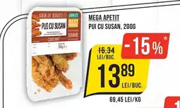 Mega Image Mega Apetit pui cu susan Ofertă