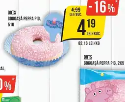 Mega Image Dots gogoasă peppa pig Ofertă