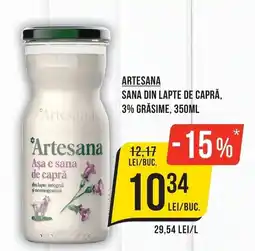 Mega Image Artesana sana din lapte de capra Ofertă