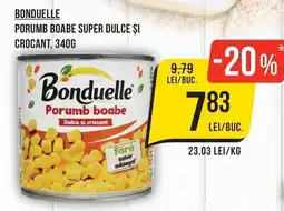 Mega Image Bonduelle porumb boabe super dulce și crocant Ofertă