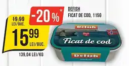Mega Image Defish ficat de cod Ofertă