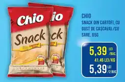 Mega Image Chio snack din cartofi cu gust de cașcaval/cu sare Ofertă