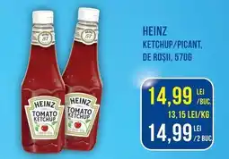Mega Image Heinz ketchup/picant, de roșii Ofertă